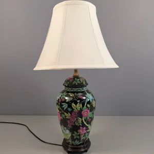 Chinoiserie Ginger Jar Style Table Lamp