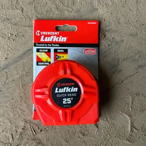 UNUSED CRESCENT LUFKIN 25’ QUICK READ TAPE MEASURE