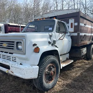 1975 CHEV C65 TAG AXLE GRAIN TRUCK - NOT RUNNING - SALVAGE STATUS