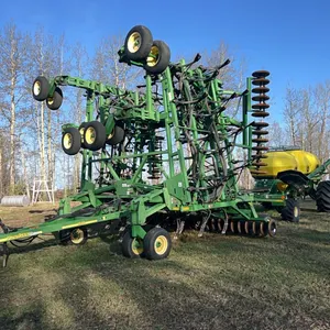 JD 1820 52' AIR DRILL  w/ JD 1910 3 COMPARTMENT 350 BU AIR CART