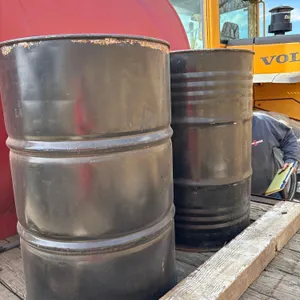 2-55 Gallon Steel Barrels With Pumps