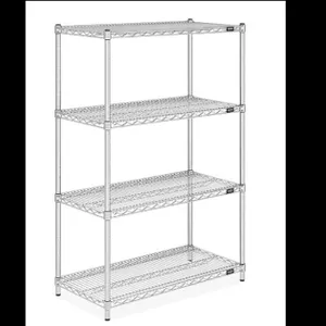 Commercial-Grade Steel Wire Shelving