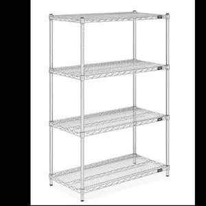 Commercial-Grade Steel Wire Shelving