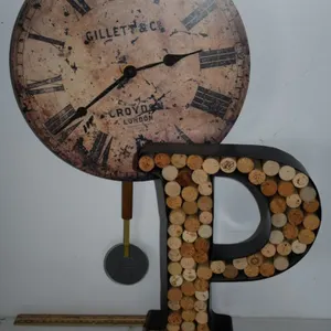 Wall Clock and Cork Board