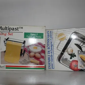 Atlas Multipass Pasta Making Set and 3 Piece Lasagna Roasting Pan Set