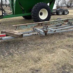 Farm built pickup header transport.was used for JD 615P
