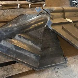 (2) Poly auger hopper