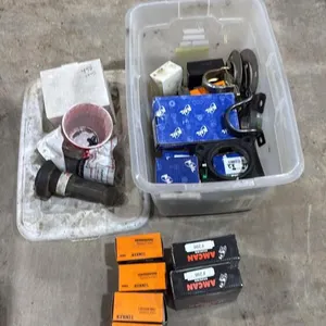 Tote of assorted bearings and parts