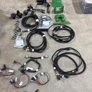 Assorted brackets and wiring for JD StarFire guidance systems
