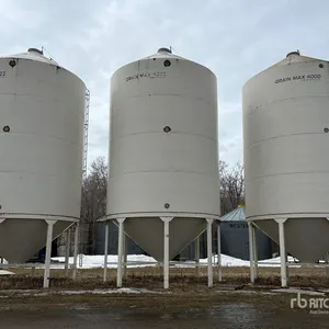 Grain Max GM4000C +/- 4000 bu Hopper Grain Bin