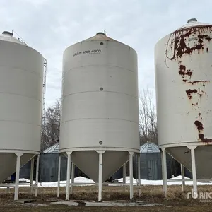 Grain Max GM4000C +/- 4000 bu Hopper Grain Bin