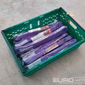 Unused 1 Ton 3 Metre,Lifting Slings (12 of) 