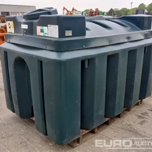 Atlas Tanks 2500 Litre Static Plastic Fuel Bowser 