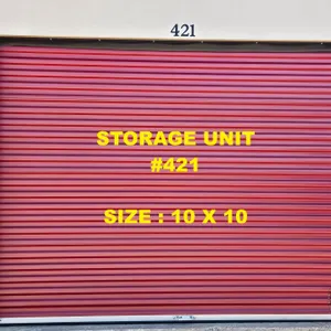 STORAGE UNIT #421 : SIZE 10X10 (LOCATION: 617 - 1st Avenue, Wainwright, AB, Canada)