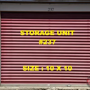 STORAGE UNIT #237 : SIZE 10X10 (LOCATION: 617 - 1st Avenue, Wainwright, AB, Canada)