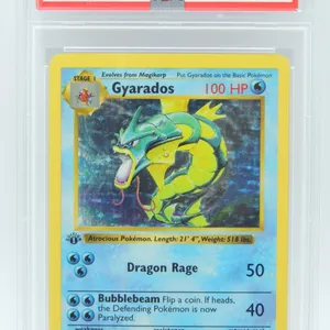 #6 PSA 6 1999 Pokémon Gyarados Holo 1st Edition #6