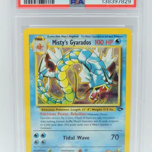 #39 PSA 8 2000 Pokémon Gym Chal Misty's Gyarados