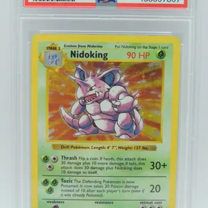 #11 PSA 3 1999 Pokémon Nidoking Holo Shadowless