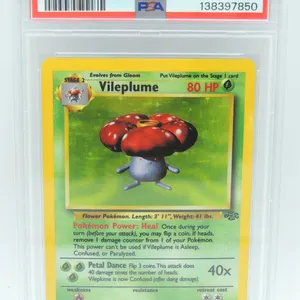 #30 PSA 7 1999 Pokémon Jungle Vileplume Holo #15