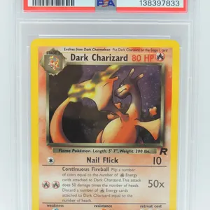 #44 PSA 7 Pokémon Rocket Dark Charizard Holo #4
