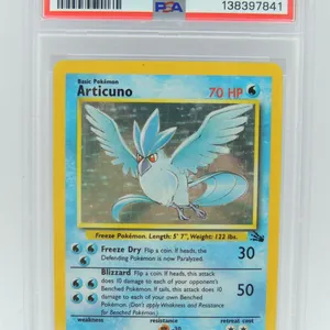 #17 PSA 6 1999 Pokémon Fossil Articuno Holo #2