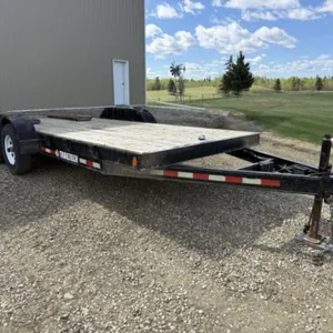 2008 Trailtech 18' Pull Type Car Trailer
