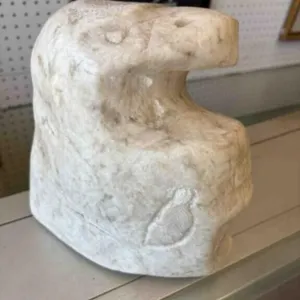 CARVED ALABASTER SCULPTURE