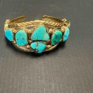 TURQUOISE CUFF BRACELET