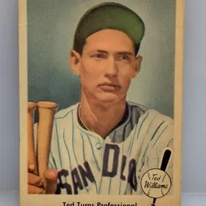 1959 Fleer Ted Williams #6 HOF Corners/Creases