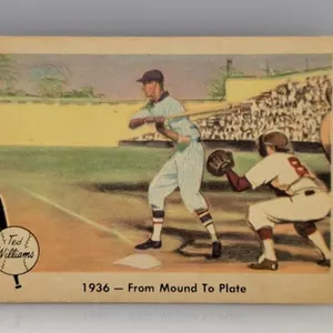 1959 Fleer Ted Williams #7 Corners/Edges/Creases