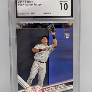 2017 Topps Aaron Judge RC 287 CGC 10