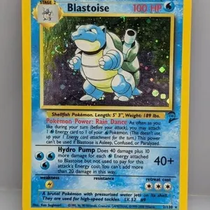 Pokemon 2000 Blastoise Holo 2 *Swirl *HP