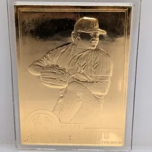 Danbury Mint 22k Gold Baseball Cards Roger Clemens