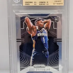 2019 Prizm Zion Williamson RC 248 BGS 9.5