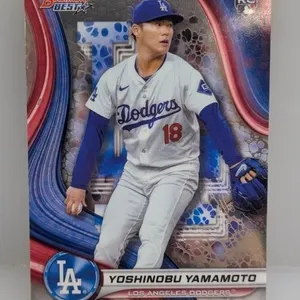 2024 Bowman Best Yoshinobu Yamamoto Rookie # 34