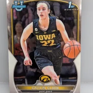2023 Bowman Chrome University Caitlin Clark 1st 50