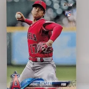 2018 Shohei Ohtani Topps Update Pitching RC Us1