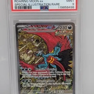 2025 Pokemon PRE EN Roaring Moon ex #162 PSA 9