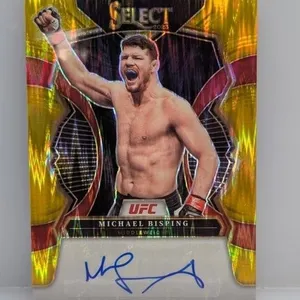 2023 UFC Select Gold Flash Auto/10 Michael Bisping