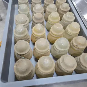 Lot of 24 glass insulators
