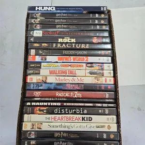 Box of DVDs