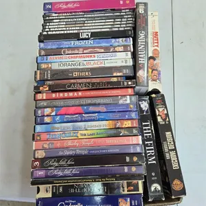 Large lot of dvds and some vhs