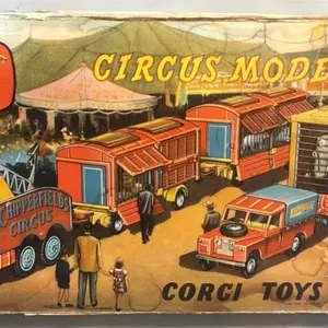 Vintage Corgi Toys Gift Set Circus Diecast with bo