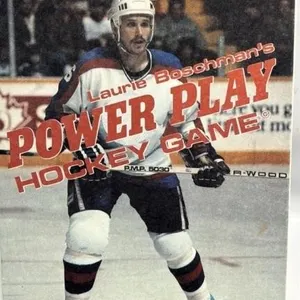 Rare Vintage Laurie Boschman Power Play Hockey Gam
