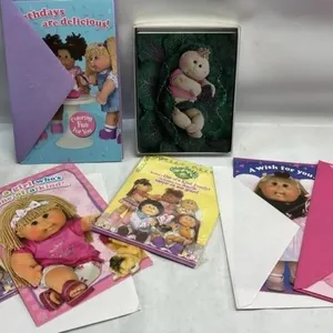 Vintage Cabbage Patch Kids Lot Cards etc