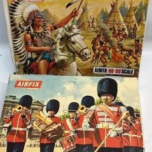 Vintage Airfix HO-OO Scale Guard model lot