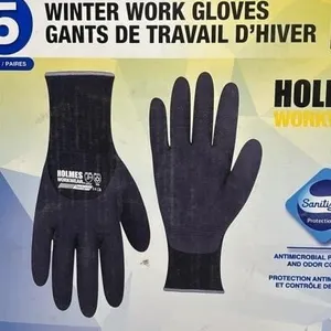 New Winter Work gloves 5 pairs in box