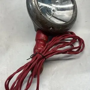 Vintage Wood Handle Plug in Auto Light