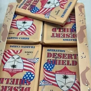 Vintage Desert Shield Sealed Trading Cards pack