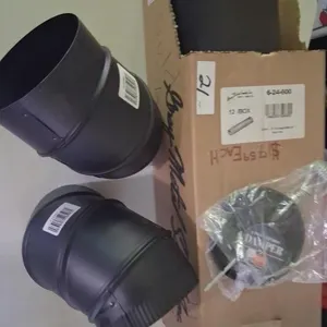 Stove Pipe, Elbows, Damper